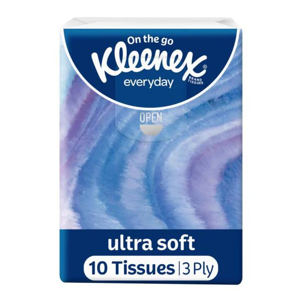 Kleenex Pocket Pack Ultra Soft 3 Ply | Pack of 6 - Image 3