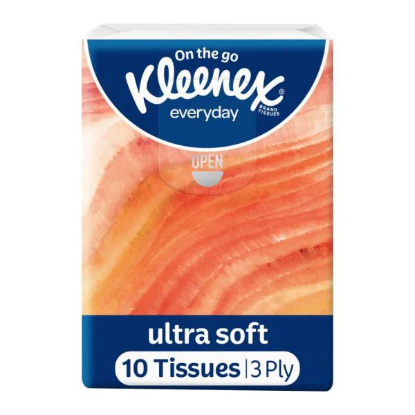 Kleenex Pocket Pack Ultra Soft 3 Ply | Pack of 6 - Image 4