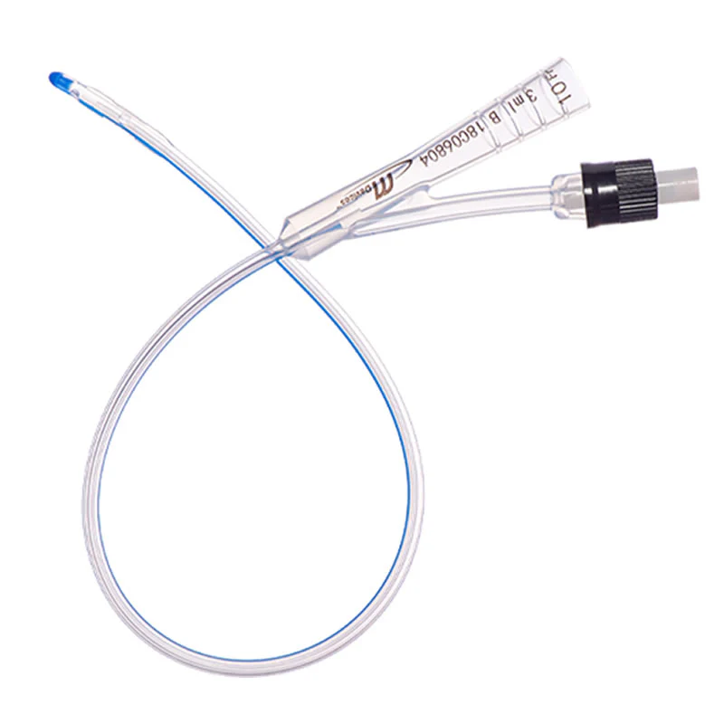MDevices 2-Way Silicone Foley Catheter Paediatric 33cm 1.5-3mL Balloon | Carton of 10 - Image 2
