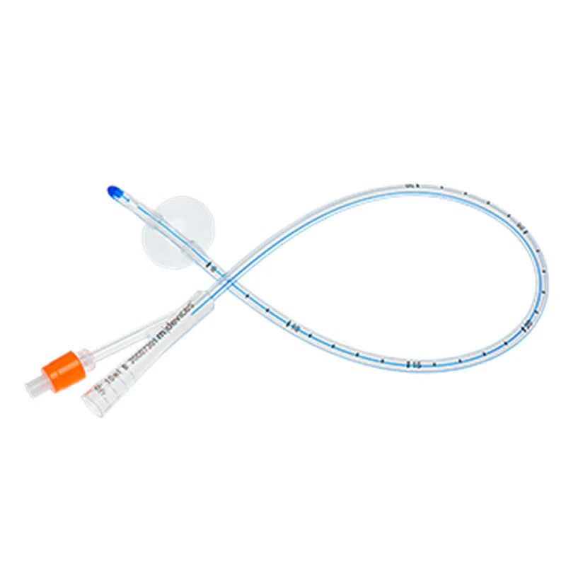 MDevices 2-Way Silicone Foley Catheter Male 45cm 10mL Balloon | Carton of 10 - Image 2