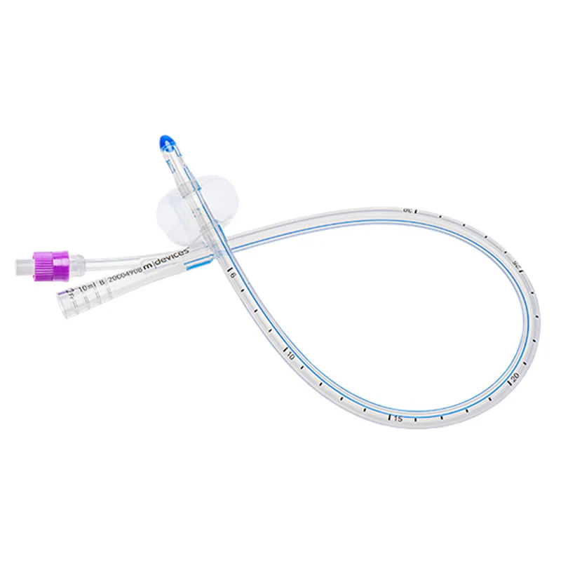 MDevices 2-Way Silicone Foley Catheter Male 45cm 10mL Balloon | Carton of 10 - Image 5
