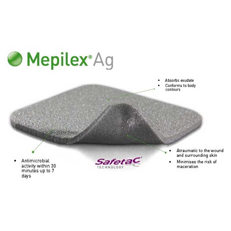 Mepilex Ag Dressing | Pack - Image 2