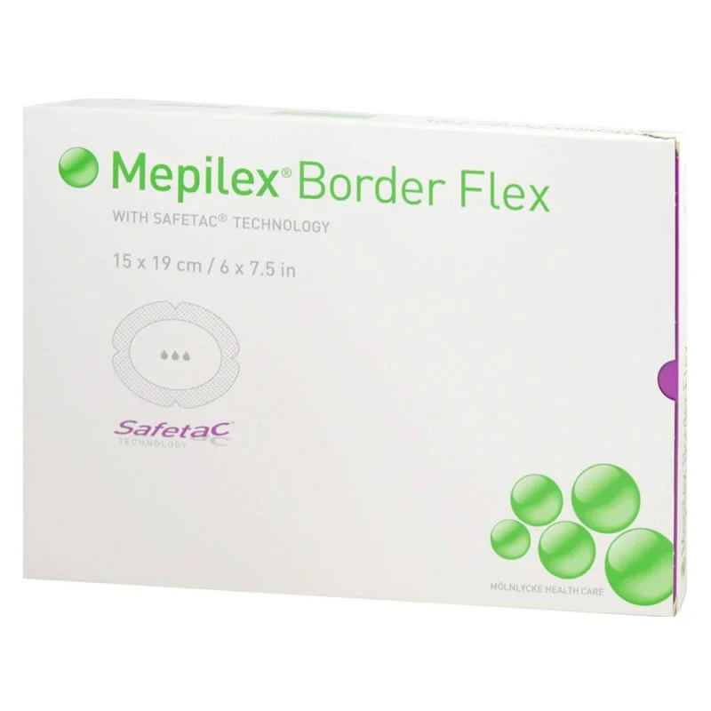 Mepilex Border Flex Oval Dressing | Pack of 5 - Image 8