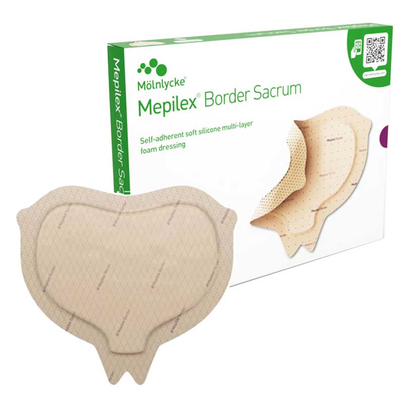 Mepilex Border Sacrum Dressing | Pack of 5 - Image 2