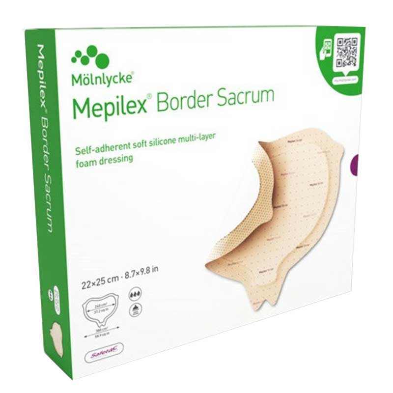 Mepilex Border Sacrum Dressing | Pack of 5 - Image 3