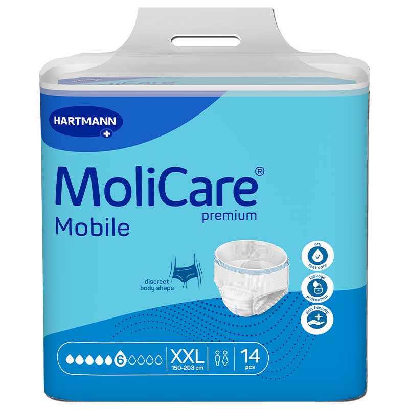 MoliCare Premium Mobile Pull-Up Pants 6 Drops | Packet of 14 - Image 5