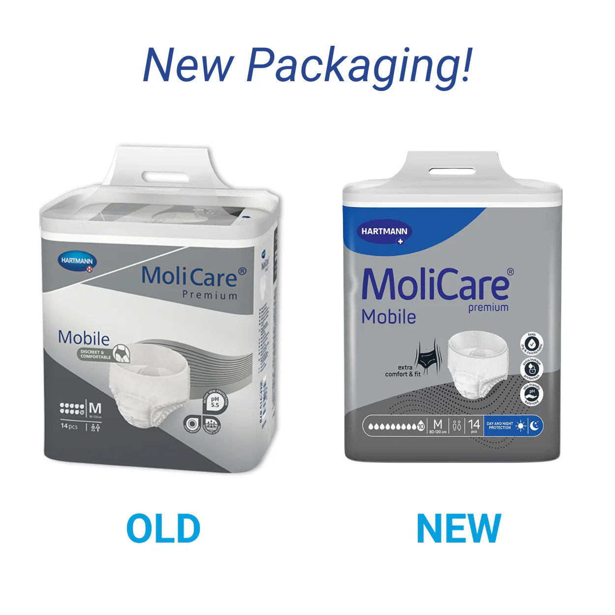 MoliCare Premium Mobile Pull-Up Pants 10 Drops | Packet of 14 - Image 2