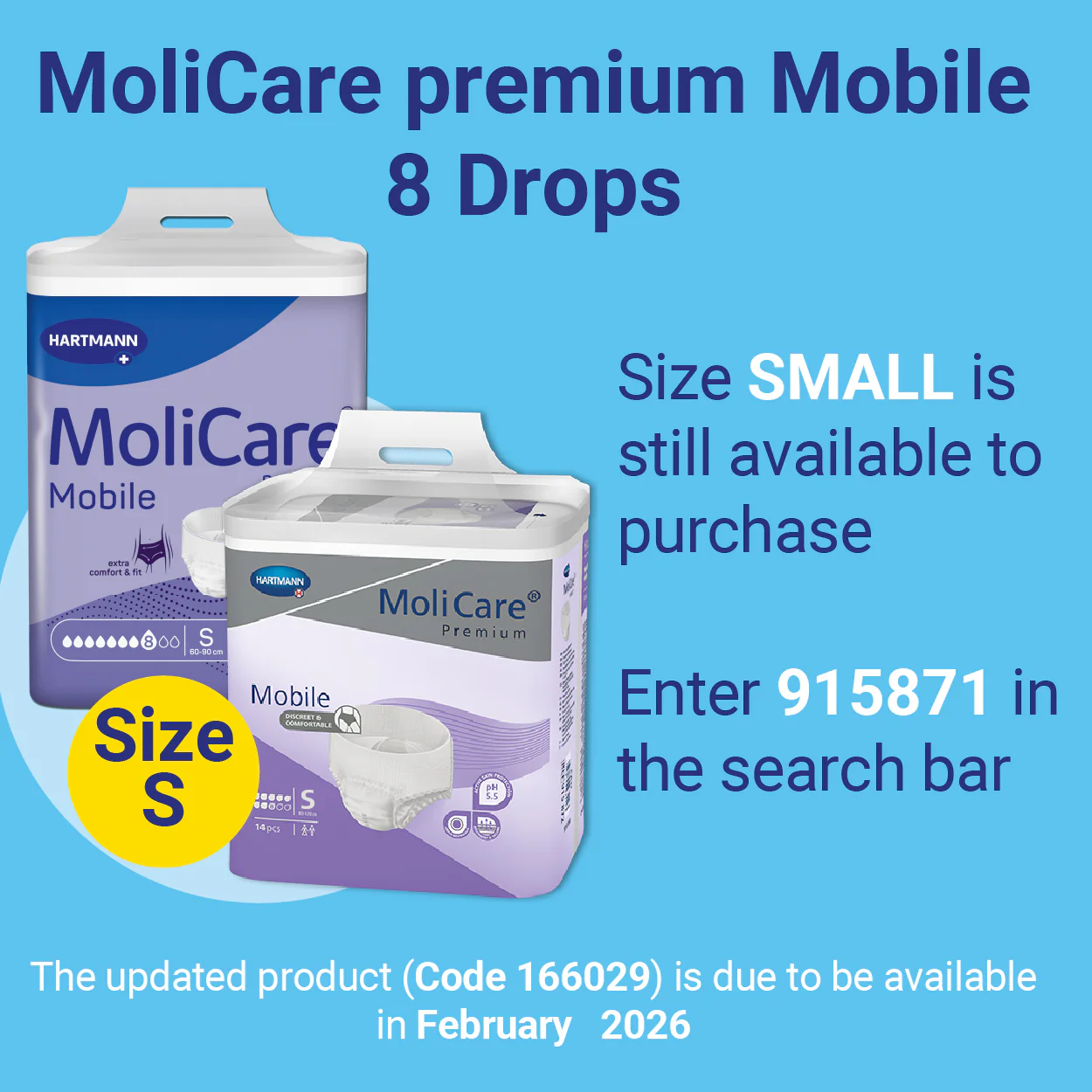 MoliCare Premium Mobile Pull-Up Pants 8 Drops | Packet of 14 - Image 5