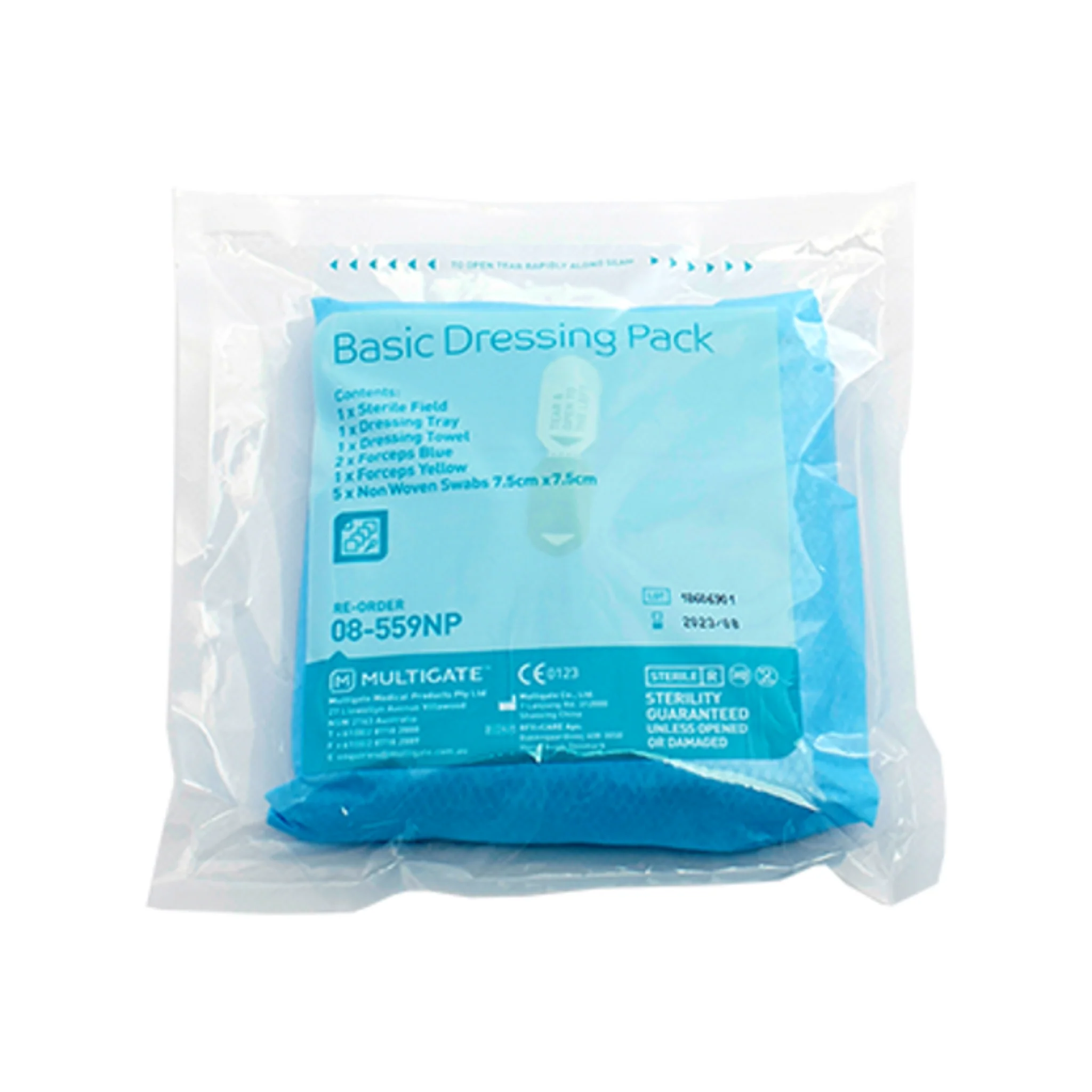 Multigate SmartTab Basic Dressing Pack (Tear Pack - 08-559NP) - Image 2
