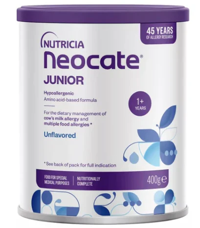 Neocate Junior Unflavoured 400g | Carton of 6