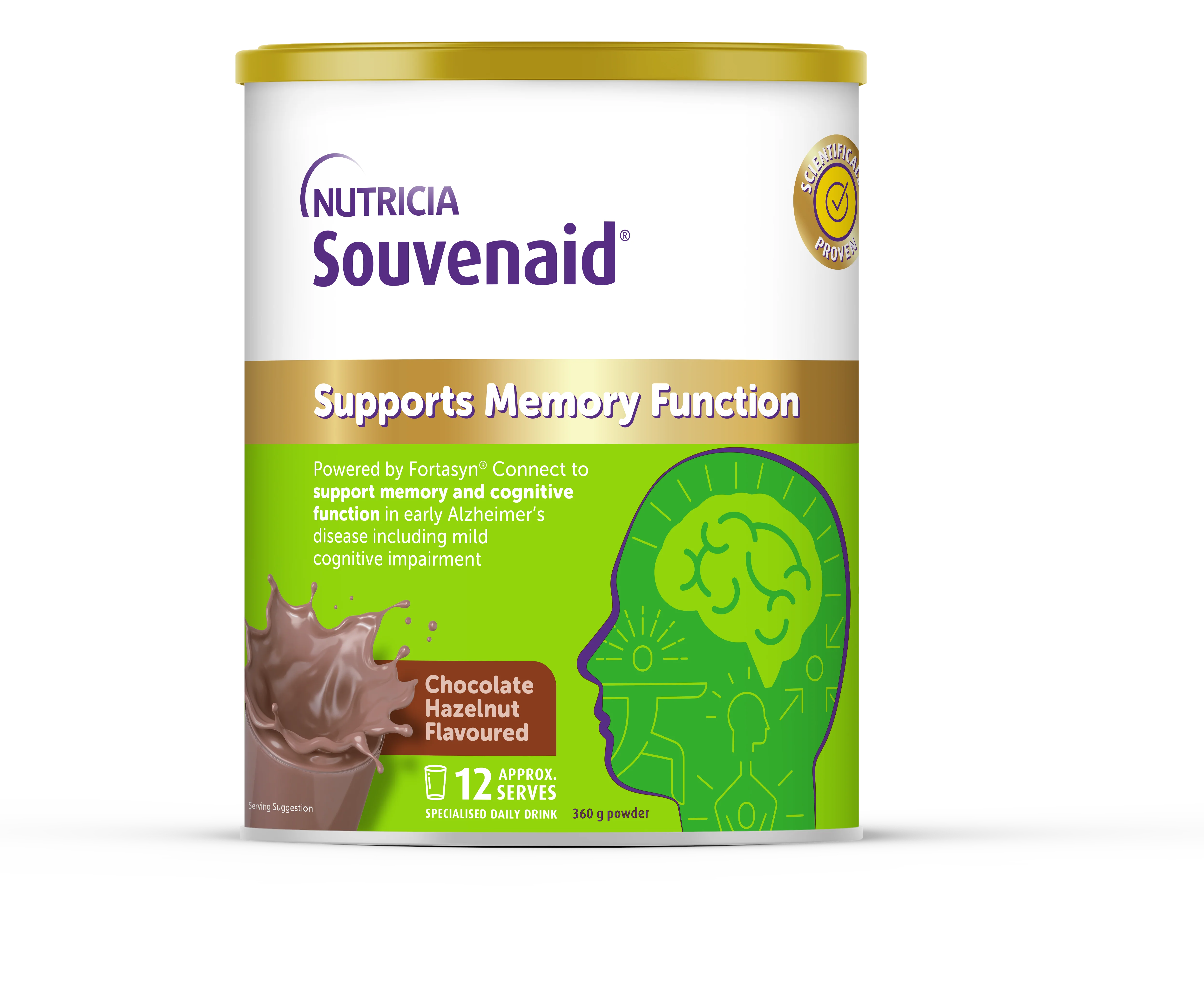 Nutricia Souvenaid Powder 360g | Each - Image 2