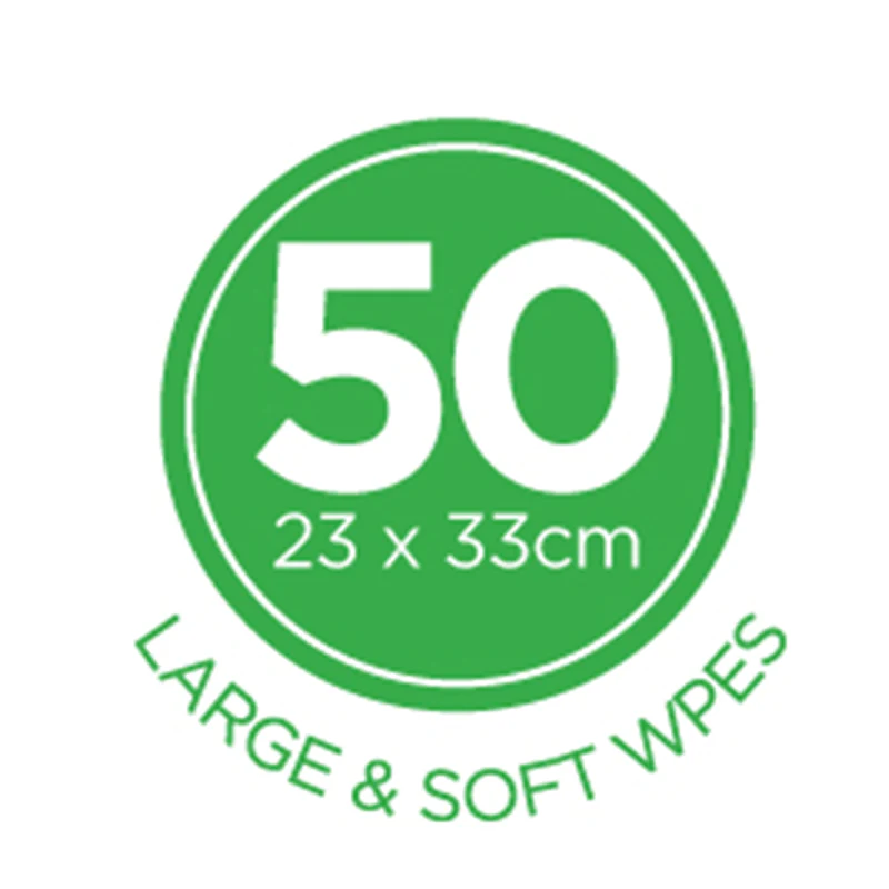 Ocean Healthcare Hygienic Body Wipes, 50 pack - Image 5