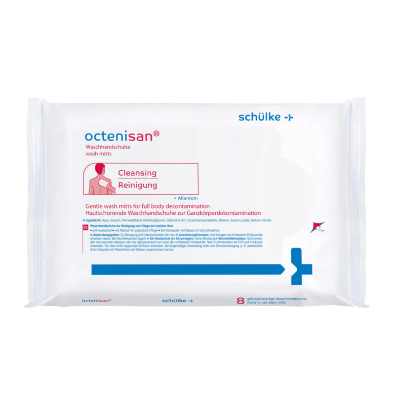 Octenisan Wash Mitts – Pack of 8