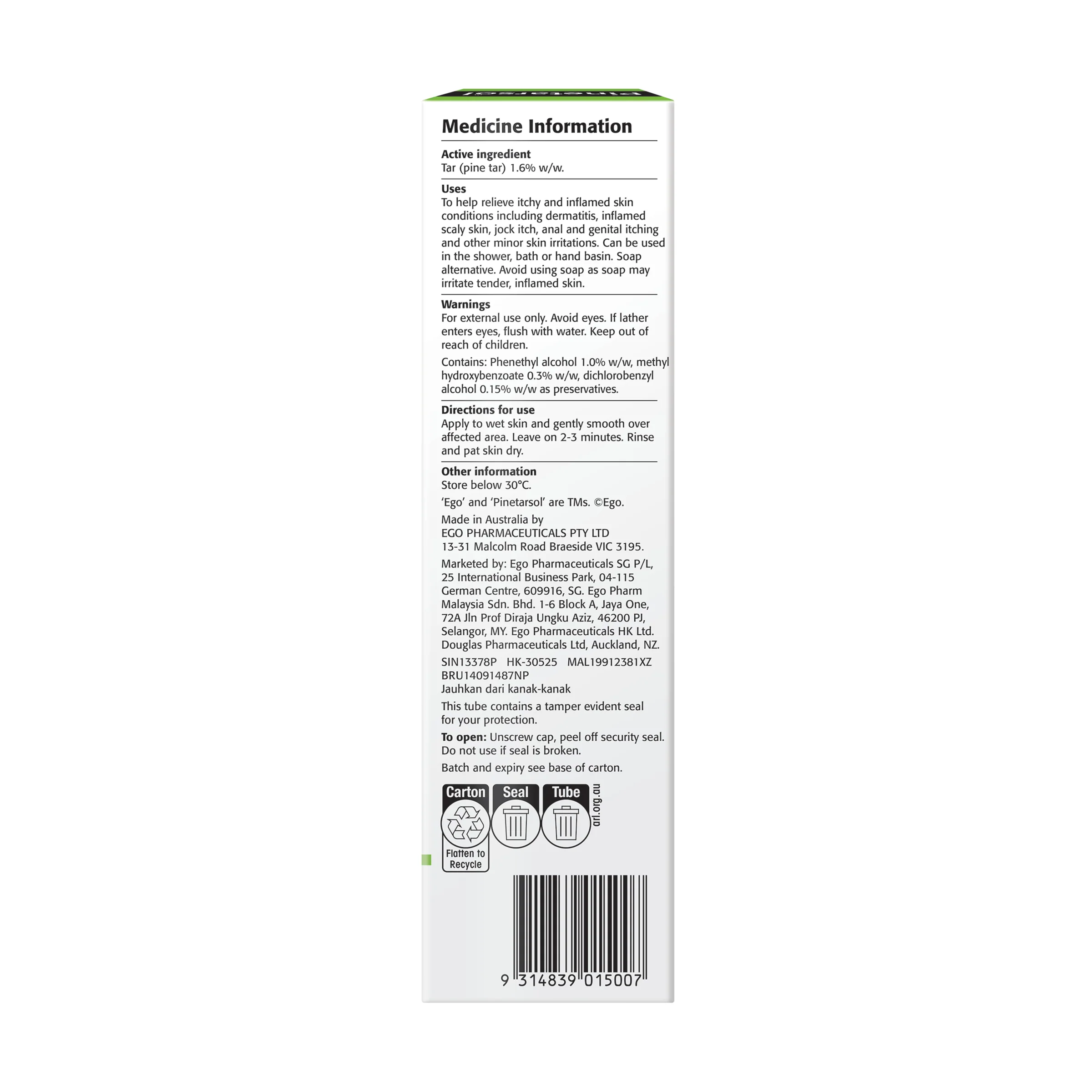 Pinetarsol Gel - Image 2
