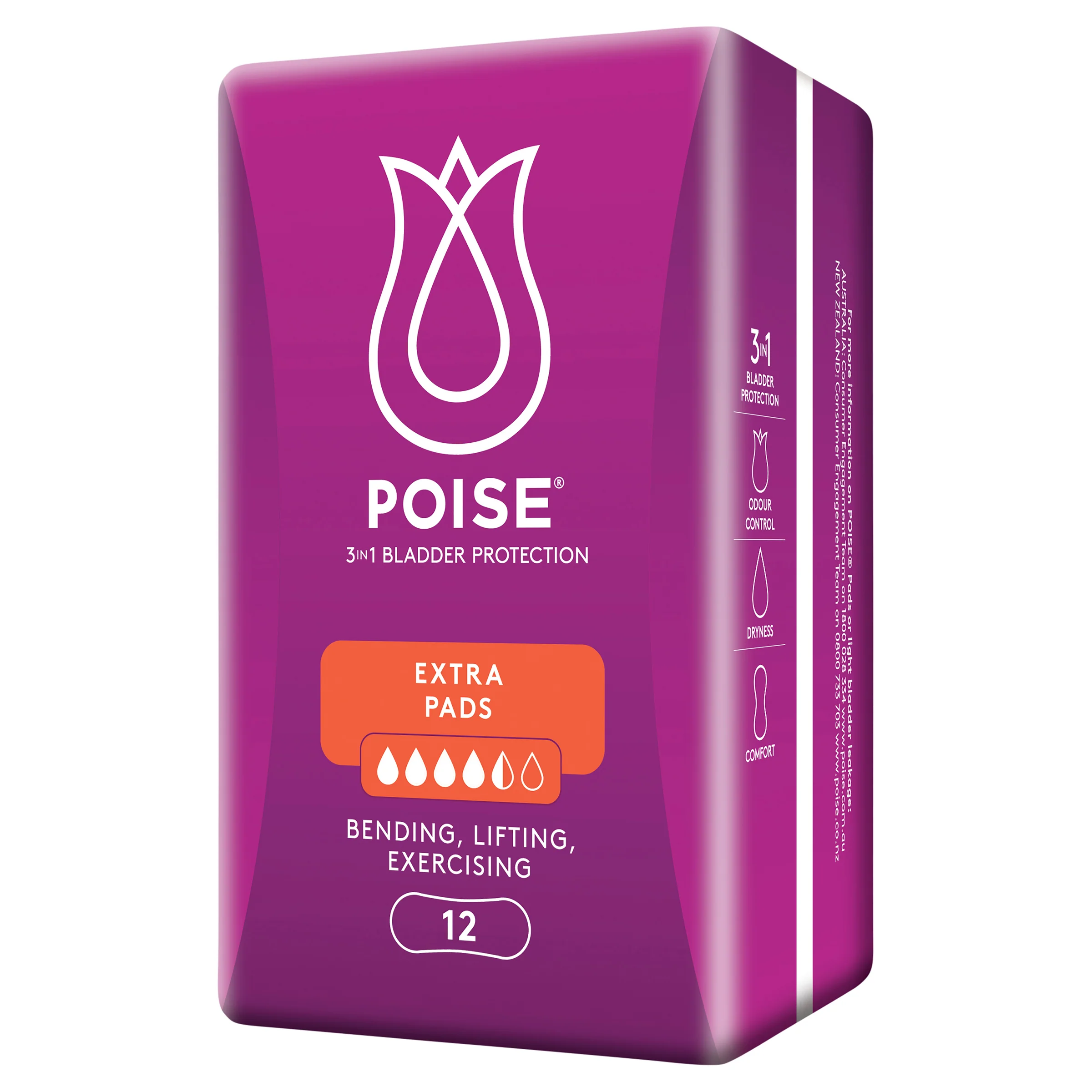 Poise Pads Extra | 12 per packet - Image 6