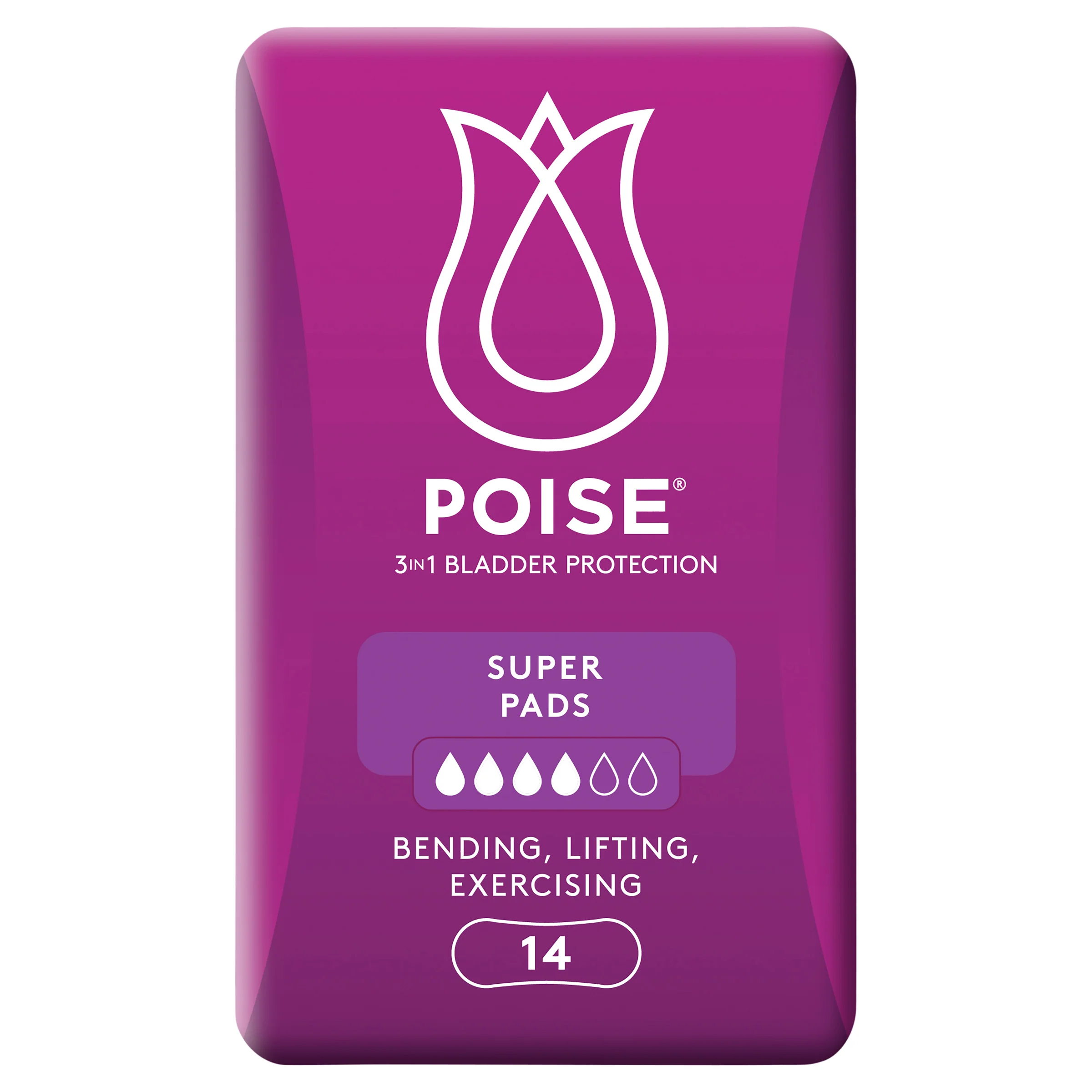 Poise Pads Super | 14 per packet