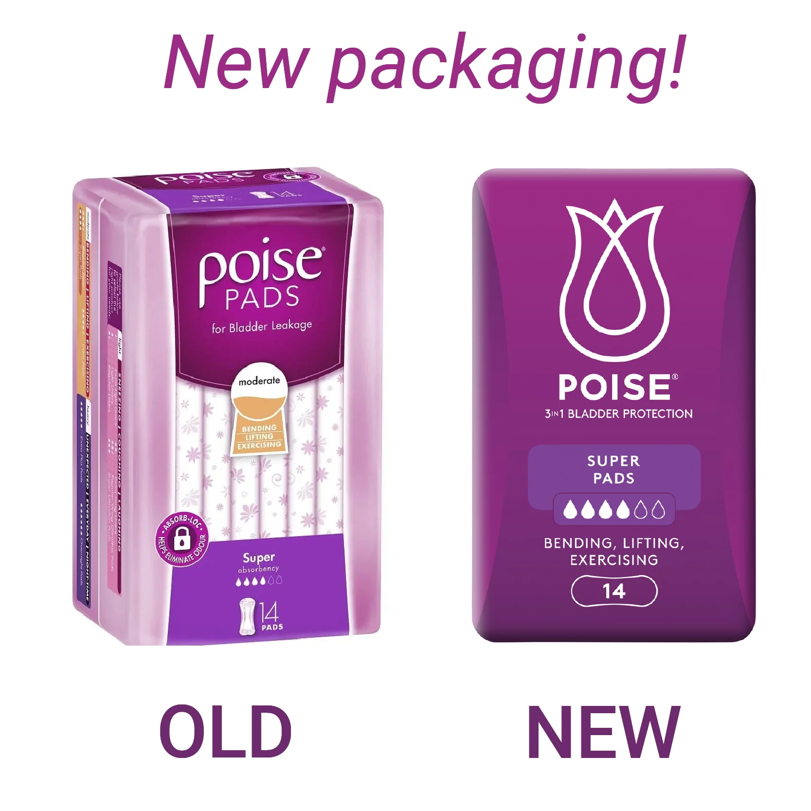 Poise Pads Super | 14 per packet - Image 2