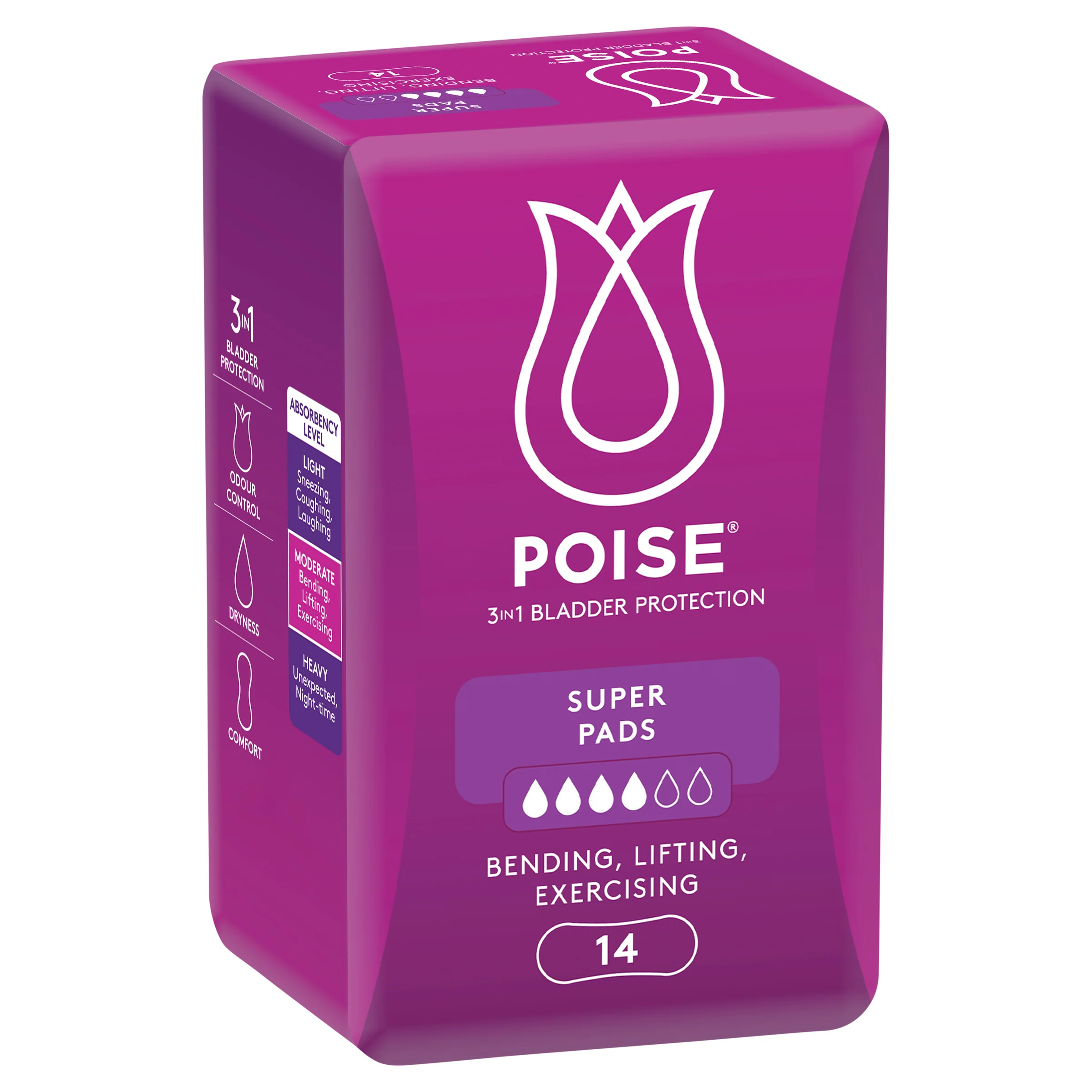 Poise Pads Super | 14 per packet - Image 6