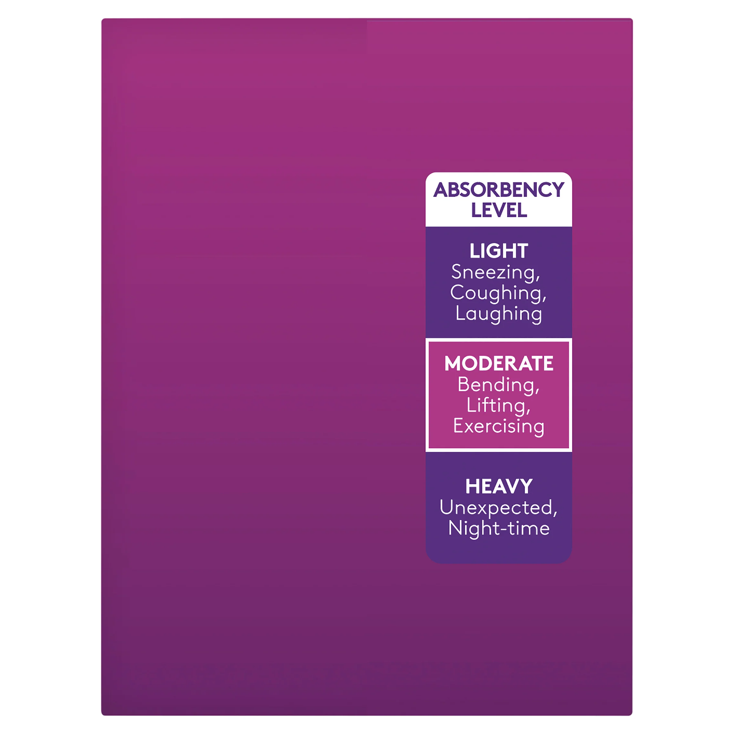 Poise Thin & Discreet Ultra Long Pads | 8 per Packet - Image 5