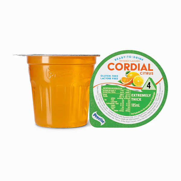 Precise Ready-To-Drink Extremely Thick/Level 4 Cordial 185mL Cups | Carton of 12 - Image 3