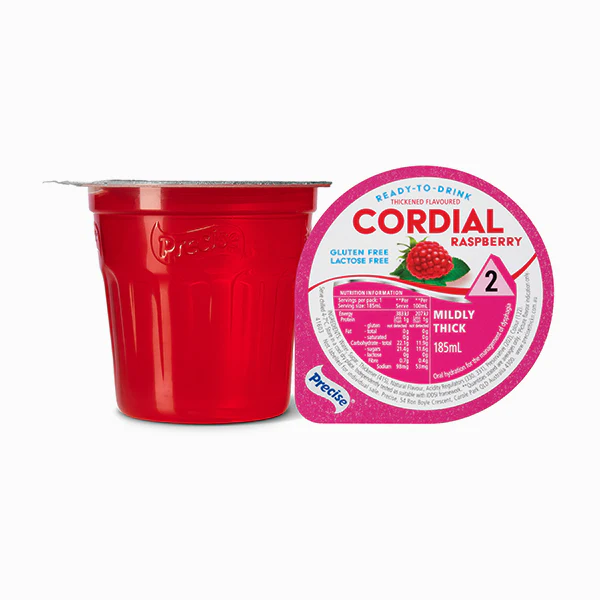 Precise Ready-To-Drink Mildly Thick/Level 2 Cordial 185mL Cups | Carton of 12 - Image 3