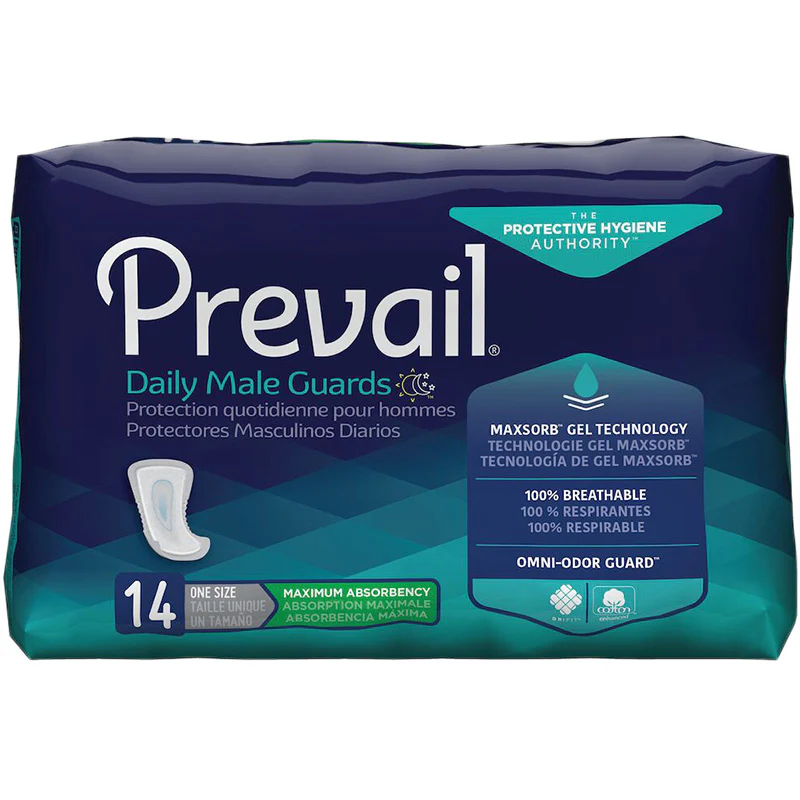 Prevail Male Guards | Carton of 126