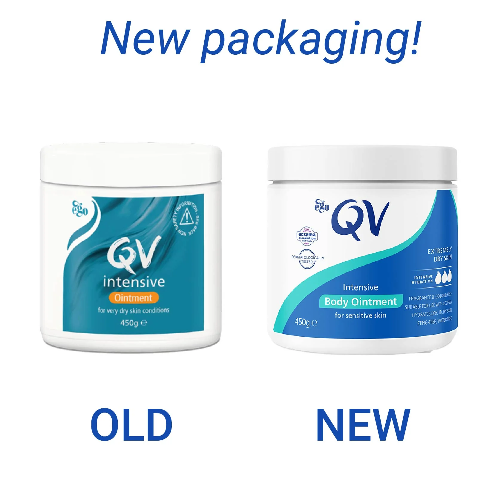 QV Intensive Body Ointment 450g, Tub - Image 2