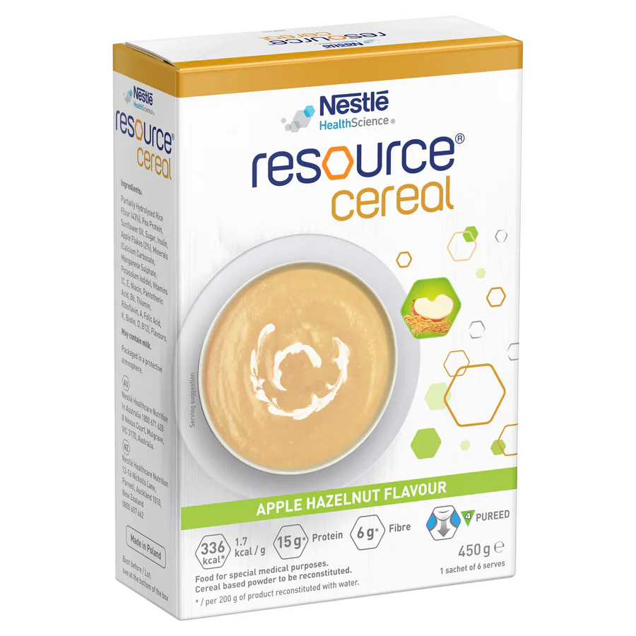 Resource Cereal Apple-Hazelnut 450g | Carton of 6