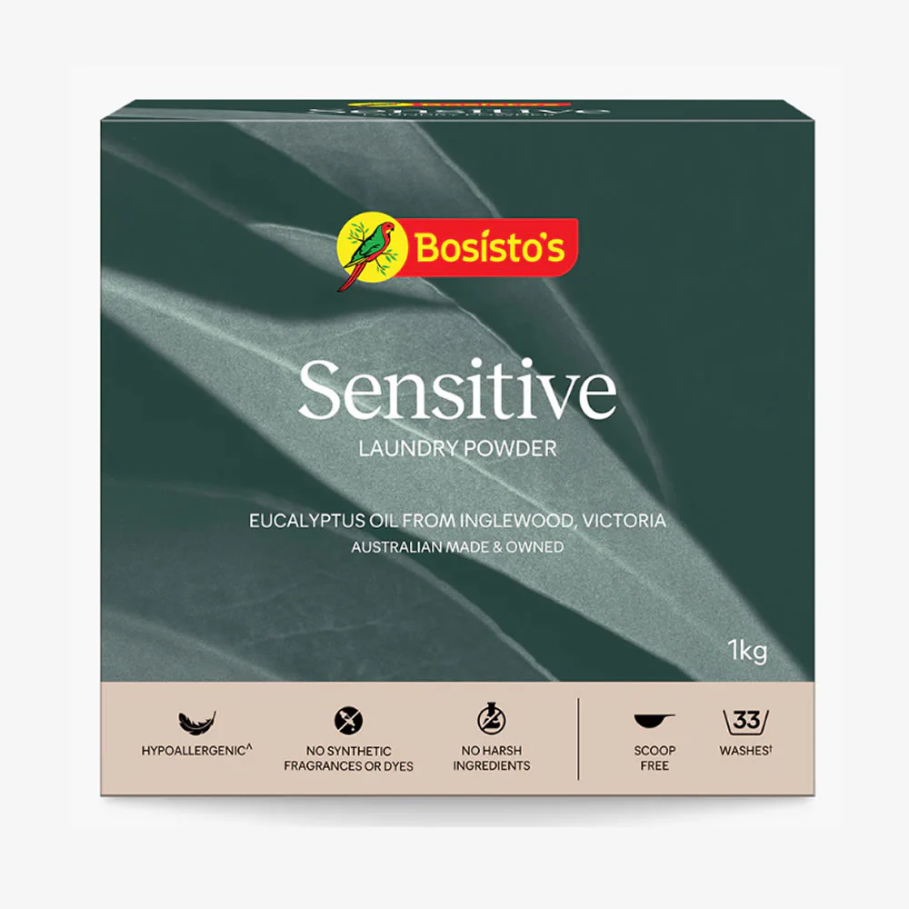 Bosisto's Sensitive Laundry Powder 1kg - Image 2