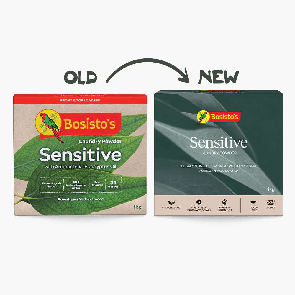Bosisto's Sensitive Laundry Powder 1kg - Image 3