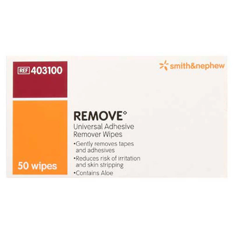 Smith & Nephew Universal Adhesive Remover Wipes | Pack of 50 - Image 2