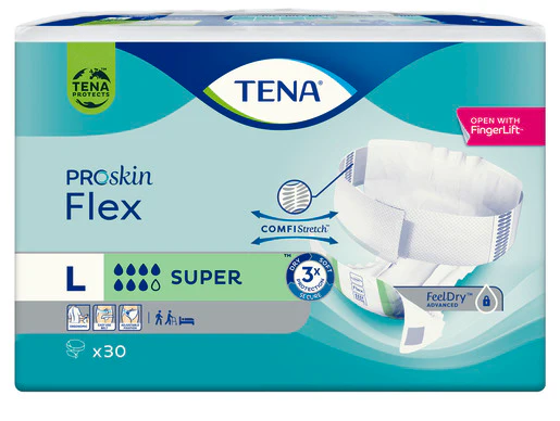 TENA Flex PROskin Super | Pack of 30 - Image 3