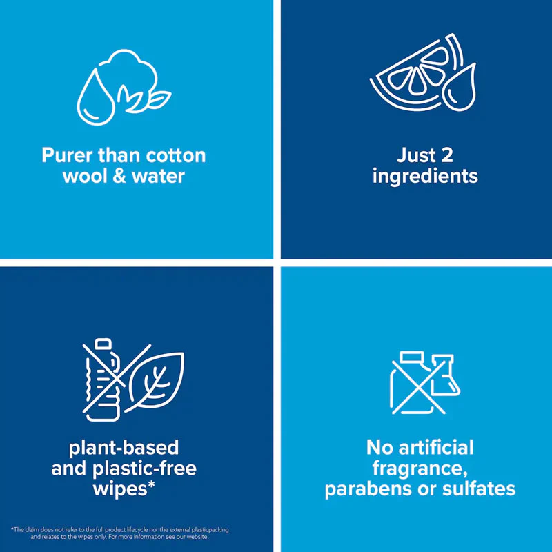 WaterWipes Biodegradable Baby Wipes 99.9% Water | Carton of 720 - Image 5